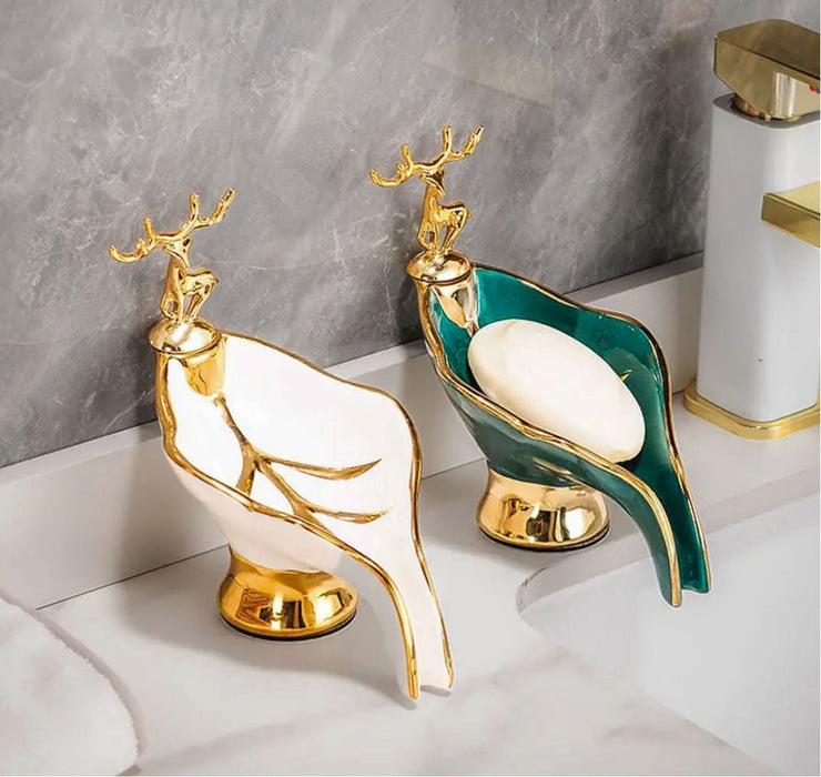 Elegant Leaf Soap Holder